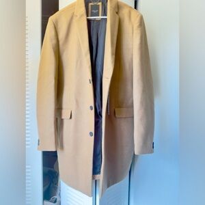 Men’s New Look camel overcoat. Size XL (men’s)